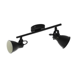 Φωτιστικό Οροφής Spot Seras 2 98398 Black Eglo Μέταλλο