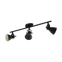 Φωτιστικό Οροφής Spot Seras 2 98399 Black Eglo Μέταλλο