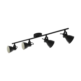 Φωτιστικό Οροφής Spot Seras 2 98408 Black Eglo Μέταλλο