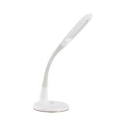 Φωτιστικό Γραφείου Led Με Ασύρματο Φορτιστή Qi Pad Trunca 98093 White Eglo