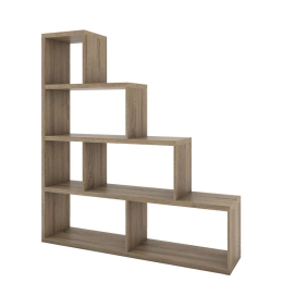 Βιβλιοθήκη Scala Sonoma 138x30x151cm 24-0474 Μοριοσανίδα, Μελαμίνη