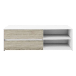 Επιπλο Τηλεόρασης All Day Grey Oak White Oak 140x47x45cm 05-0365 Μελαμίνη