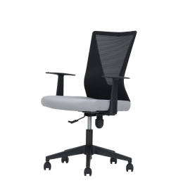 Καρέκλα Γραφείου Vita Black Grey 61x60x92/104cm 25-0437