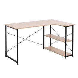 Γραφείο Course 28-0245 120x73xH75cm Sonoma - Black