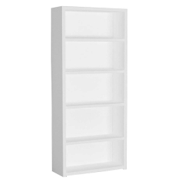 Βιβλιοθήκη Ergo 24-0653 79x29x180cm White