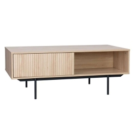 Τραπέζι Σαλονιού Rigote 04-0634 120x59x45cm Sonoma-Black