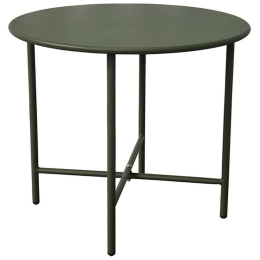 Τραπέζι Σαλονιού Giro 22-0046 Φ60x40cm Olive