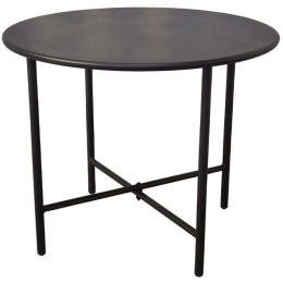 Τραπέζι Σαλονιού Giro 22-0047 Φ60x40cm Black