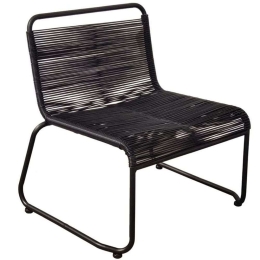 Πολυθρόνα Cord 22-0043 73x64x71cm Black