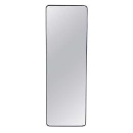 Καθρέπτης Τοίχου Rectangle 11-0484 40x120cm Black Αλουμίνιο,Γυαλί