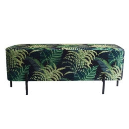 Σκαμπό Amazonios 16-0392 Με Pattern 110x45x40cm Multi