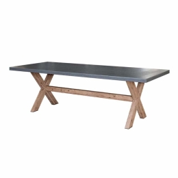 Τραπέζι Camiro 22-0066 220x100x75cm Cement
