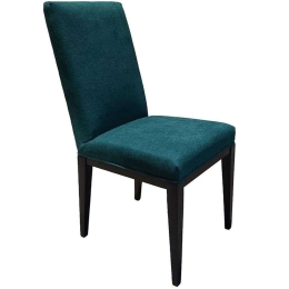 Καρέκλα Τραπεζαρίας Pacific 03-0930 44x57,5x91,5cm Green-Black Polyester,Ξύλο