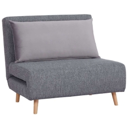 Πολυθρόνα - Κρεβάτι Rafal 01-3247 100x91x82cm Dark Grey