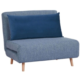 Πολυθρόνα - Κρεβάτι Rafal 01-3243 100x91x82cm Light Blue