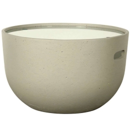 Τραπέζι Σαλονιού Cap 22-0104 Φ58x32cm Grey