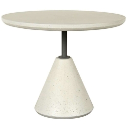 Τραπέζι Σαλονιού Lava 22-0099 Φ60x46cm White