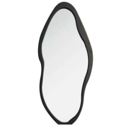 Καθρέπτης Τοίχου Splatch 11-0525 80x180cm Black Ξύλο,Γυαλί