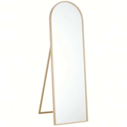 Καθρέπτης Δαπέδου Scandi 11-0542 45x175cm Natural Ξύλο,Γυαλί