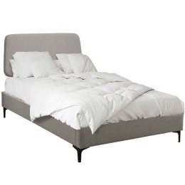 Κρεβάτι Trend (Για Στρώμα 120x200cm) 09-1804 202x122x102cm Beige Ημίδιπλο
