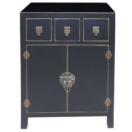 Κομότα Japanese 09-1379 63x40x82cm Black-Gold