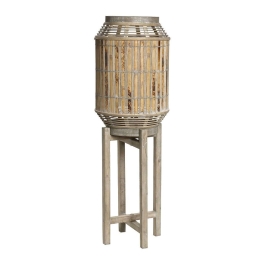 Φωτιστικό Δαπέδου KIK219 Espiel Bamboo