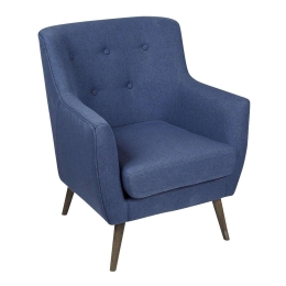 Πολυθρόνα ARM220 Blue 68x70x82cm Espiel Ύφασμα
