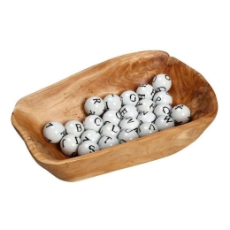 Διακοσμητικές Σφαίρες Α-Ζ FEG102K27 Άσπρο 4x4x4cm Espiel Πορσελάνη