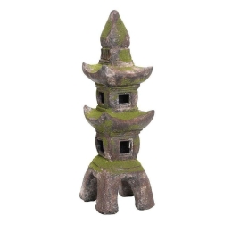 Διακοσμητικός Πύργος KUN112 Γκρι 20,5x19,5x65,5cm Espiel Κεραμικό