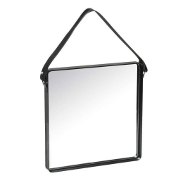 Καθρέφτης MAZ105 Μαύρο 3x30x30cm Espiel Μέταλλο