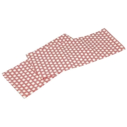 Τραπεζομάντηλο TEX216 Κόκκινο-Άσπρο Espiel 120X120 100% Βαμβάκι