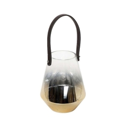 Φανάρι REC204 Χρυσό 26x22x22cm Espiel Γυαλί
