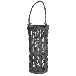 Φανάρι Κυλινδρικό LUX207 Γκρι 70x19x19cm Espiel Ξύλο