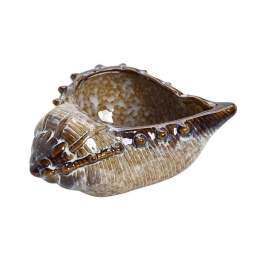 Διακοσμητικό Κοχύλι VAT114 Πολύχρωμο 13X24,5X17Cm Espiel Κεραμικό