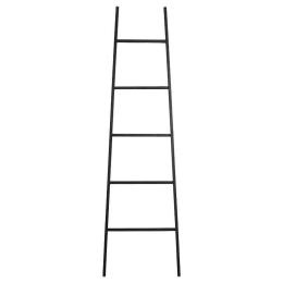 Διακοσμητική Σκάλα - Κρεμάστρα AST550 45x160Cm Μαύρη Espiel Μέταλλο