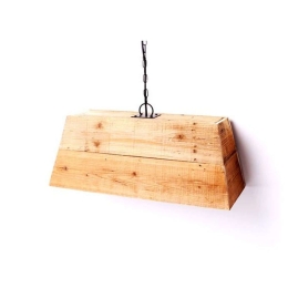 Φωτιστικό Οροφής AST823 22x55x23 Wood Espiel Ξύλο