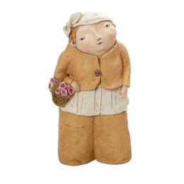 Διακοσμητική Φιγούρα 24cm Beige ZAX145 Espiel Πολυρεσίνη
