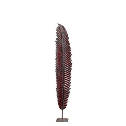 Διακοσμητικό Φύλλο 135cm Red JAN317 Espiel Μέταλλο