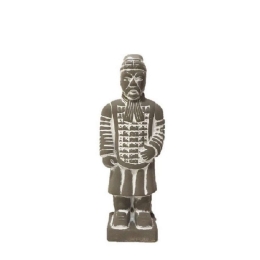 Διακοσμητική Φιγούρα Πολεμιστής 40cm Terracotta ERT212K2 Espiel Κεραμικό