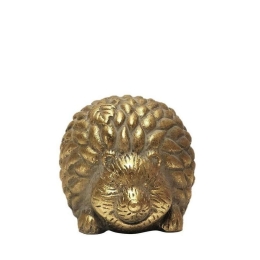 Διακοσμητική Φιγούρα Σκαντζόχοιρος 14cm Gold ERT244K2 Espiel Κεραμικό