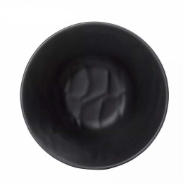 Μπωλ Στρογγυλό Wavy Matte Mlb386K96-6 15X15cm Black Espiel Μελαμίνη