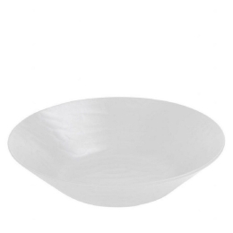 Μπωλ Στρογγυλό Wavy Matte Mlw390K12-1 40X40cm White Espiel Μελαμίνη