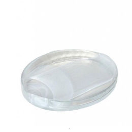 Μπωλ Atlas Οβάλ Alabaster Hor1609K6 15Χ12,5cm White Espiel Γυαλί