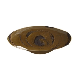 Πιάτο Πορσελάνινο Typhoon Σπαγγέτι Βαθύ Tlw120K6 Φ27cm Brown Espiel Πορσελάνη
