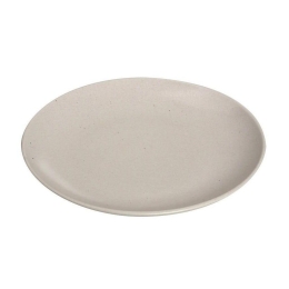 Πιάτο Πορσελάνινο Terra Matt Ρηχό Tlp101K6 Φ26cm Cream Espiel Πορσελάνη
