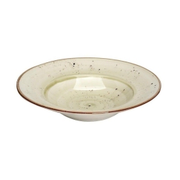 Πιάτο Πορσελάνινο Terra Σπαγγέτι Tlh120K6 Φ27cm Green Espiel Πορσελάνη