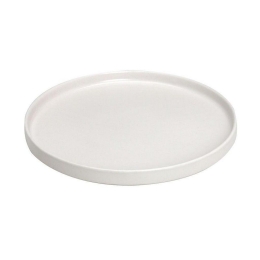 Πιάτο Πορσελάνινο Terra Matt Step Ρηχό Tlp132K6 Φ21cm Cream Espiel Πορσελάνη
