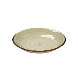 Πιάτο Πορσελάνινο Terra Βαθύ Σετ 6 τμχ Tlh104K6 Φ23,5cm Green Espiel Πορσελάνη