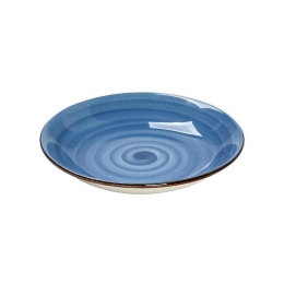 Πιάτο Πορσελάνινο Terra Βαθύ Σετ 6 τμχ Tlf104K6 Φ23,5cm Blue Espiel Πορσελάνη