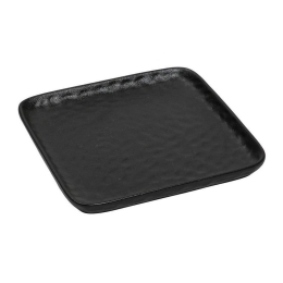 Πιάτο Τετράγωνο Κεραμικό Lava Nol115K4 26cm Black Espiel Κεραμικό